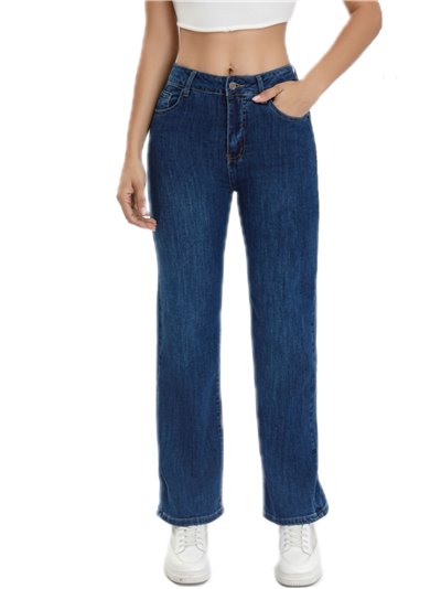 Mom fit jeans azul (38-50)