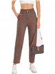 Paperbag jeans marron (XS-XL)