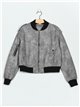 Faux leather bomber jacket (S-M-L-XL)