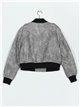 Faux leather bomber jacket (S-M-L-XL)