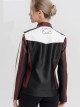 Faux leather racing jacket (S-M-L-XL)