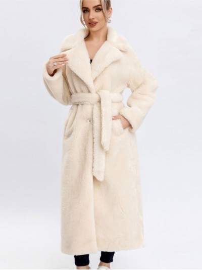 Faux fur coat (S-M-L)