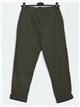 High waist trousers verde