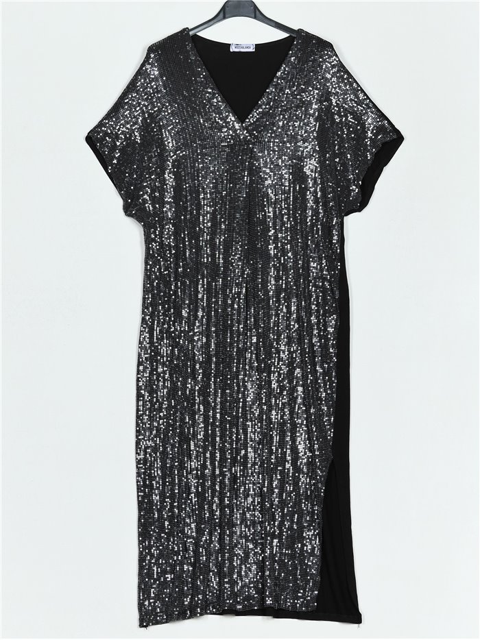 Sequinned maxi dress