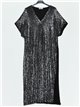 Sequinned maxi dress