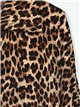 Maxi leopard print flowing dress