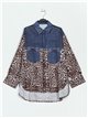 Printed overshirt