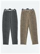 Metallic thread trousers