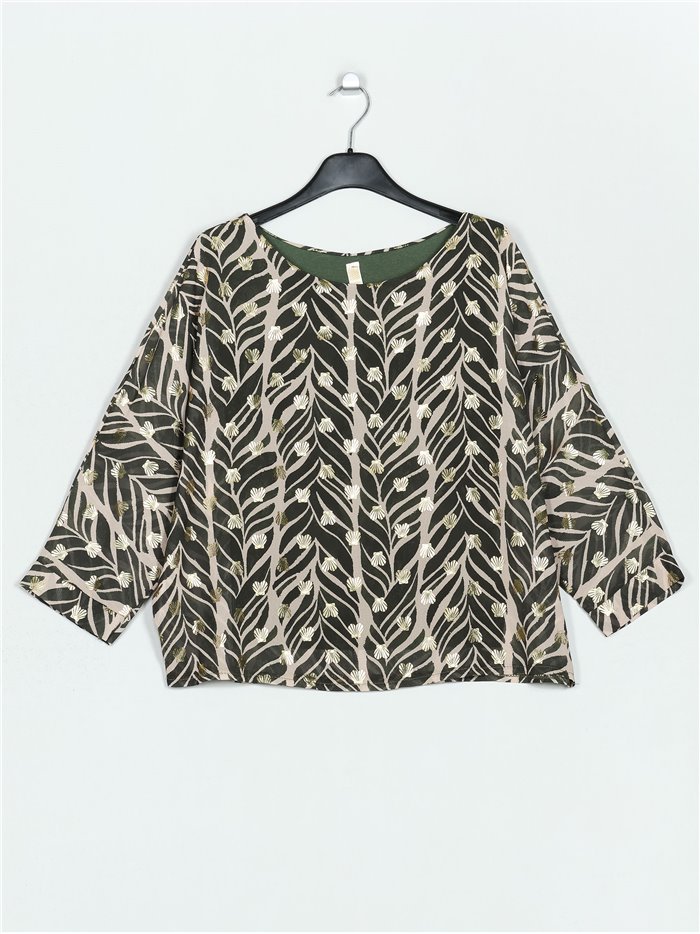 Printed blouse