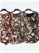 Blusa estampada gasa