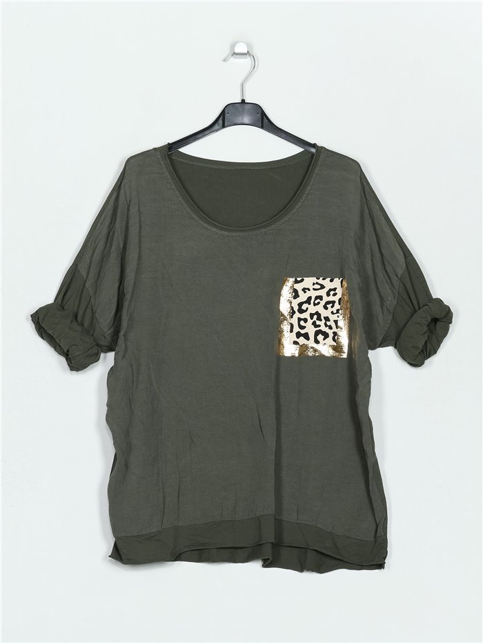 Camiseta animal print