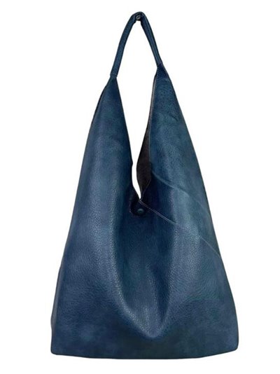 2 pieces Tote bag + crossbody bag azul-marino