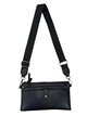 Mini crossbody bag with zip negro