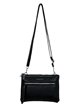 Mini crossbody bag with zip negro