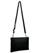 Mini crossbody bag with zip negro