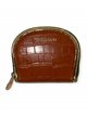 Mock croc print purses marron