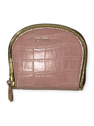 Mock croc print purses rosa