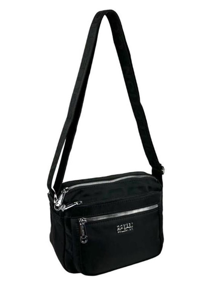 Nylon crossbody bag negro