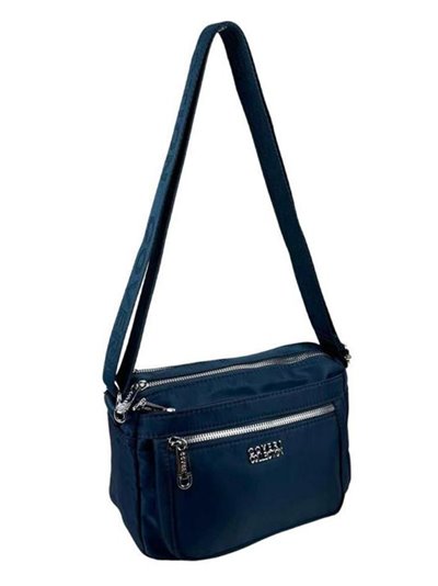 Nylon crossbody bag azul-marino