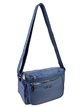 Nylon crossbody bag azul-vaquero