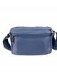 Nylon crossbody bag azul-vaquero