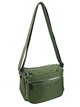 Nylon crossbody bag verde-claro