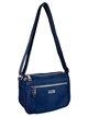 Nylon crossbody bag azul-electrico