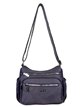 Nylon crossbody bag morado