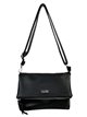 Crossbody bag with flap negro