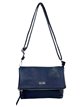 Crossbody bag with flap azul-marino