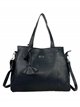 Citybag with pendant negro