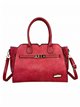 Citybag with metallic detail rojo