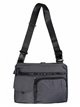 Nylon crossbody bag gris