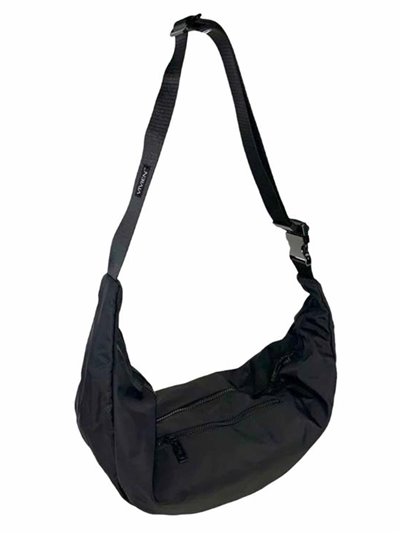 Nylon belt bag negro