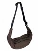 Bandolera nylon marron