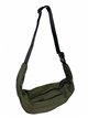 Nylon belt bag verde-oscuro