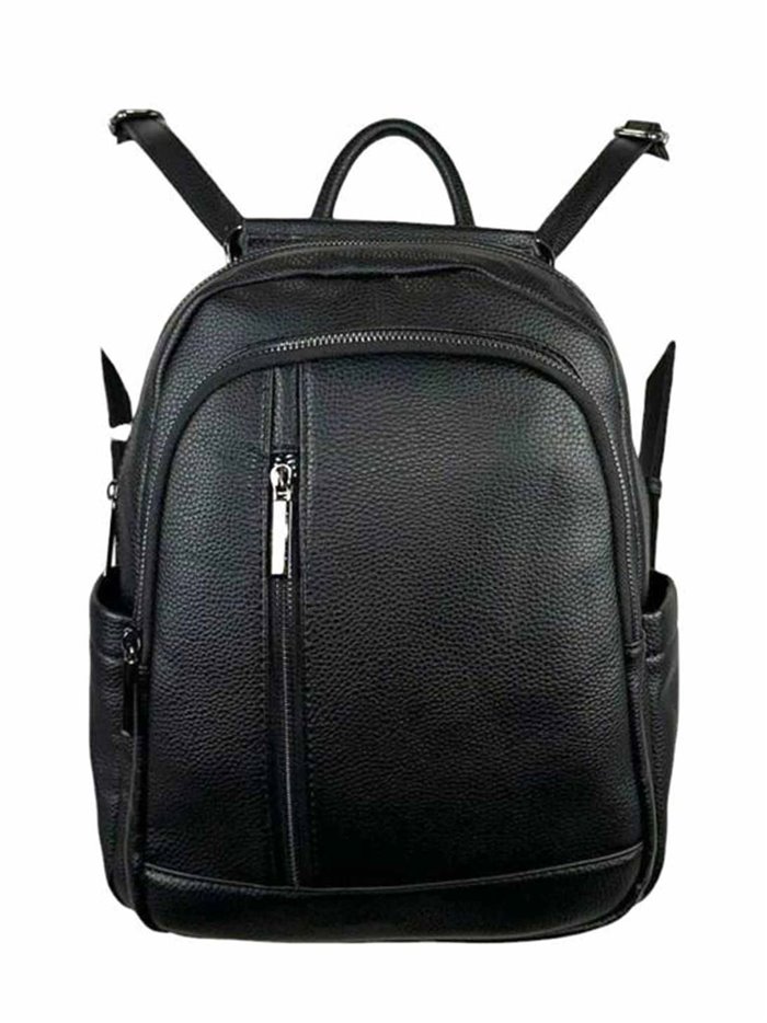 Backpack with zip negro