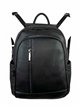 Backpack with zip negro