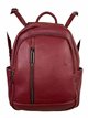 Backpack with zip rojo