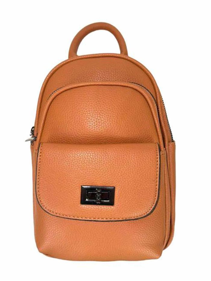 Mochila minimal marron