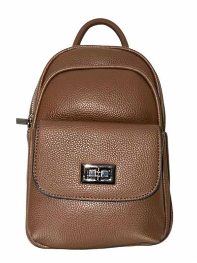 Minimal backpack marron-oscuro