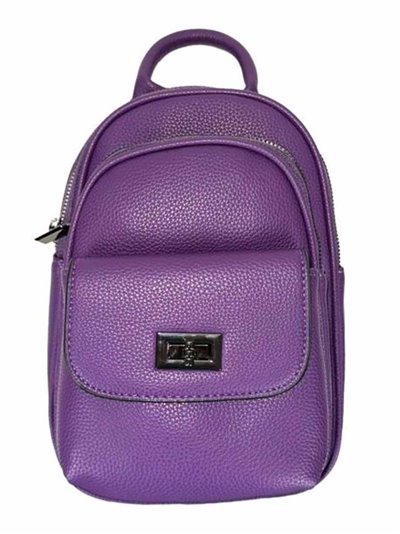 Minimal backpack morado