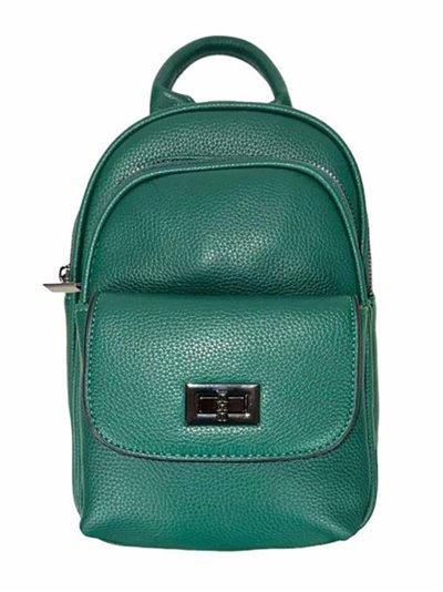 Mochila minimal verde-botella