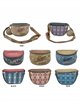 Printed belt bag + purses