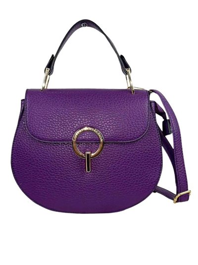 Mini citybag solapa morado