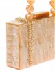 Marble effect clutch champan