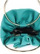 Faux leather bucket bag teal