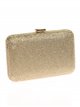 Clutch with rhinestone oro-claro