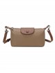 Contrast crossbody bag khaki