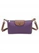 Contrast crossbody bag purple